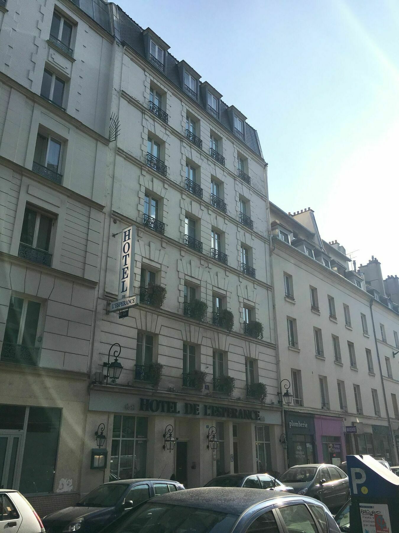 Hotel De L'Esperance Paris Exterior photo